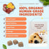 CocoTherapy 2.5 oz Coco-Carnivore Meatballs Beef/Orange/Coconut