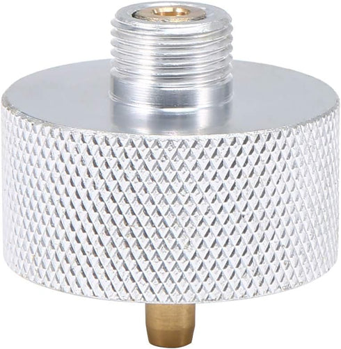 LIXADA Camping Stove Adapter - 1LB Propane Small Tank Input EN417 Lindal Valve Output Connector