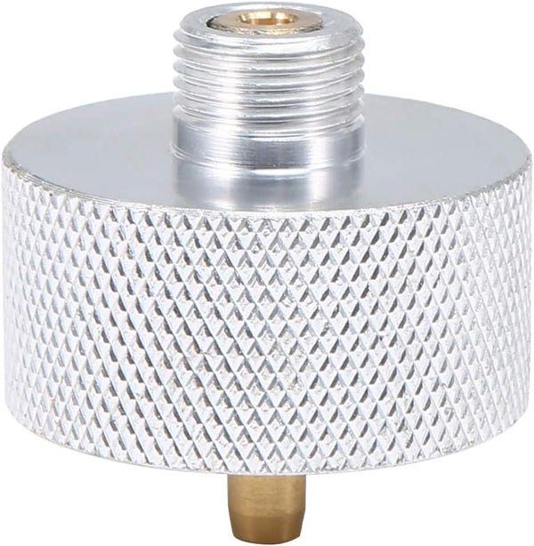 LIXADA Camping Stove Adapter - 1LB Propane Small Tank Input EN417 Lindal Valve Output Connector