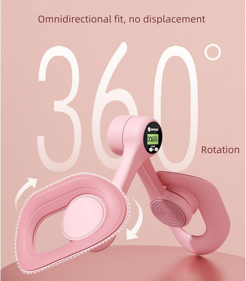 MOSYFEIBI 2026 360 New Mireva Pelvic Floor & Thigh Trainer, Smart Screen Pelvic Muscle Exerciser for Postpartum
