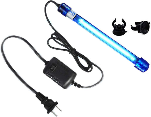 5W 7W 13W U-VC Aquarium Green Clean Light, Waterproof Fish Tank Algae Clean Light
