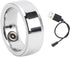 Luqeeg Smart Health Ring - Bluetooth Pressure Sleep Monitoring Health Monitor, IPX8 Waterproof, Rechargeable
