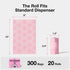 20 300 VETRESKA Cherry Blossom Scented Dog Poop Bags, Leak Proof, Extra Thick and Large Pet Waste Bags for Dog Walking