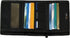 Rapdom Tactical Wallet, Thin Blue Line, Black, 4.75" x 3.5" x .75"
