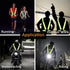 Reflective Vest, 2pcs Adjustable High Visibility Safety Vest with 4pcs Reflective Armbands for Outdoor Activities