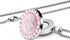 Golf Ball Marker with Ceramic Crystal Ball Marker Necklace (20mm Small Size)