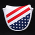 Stars & Stripes Golf Mallet Putter Head Cover Protector with Magnetic Closure