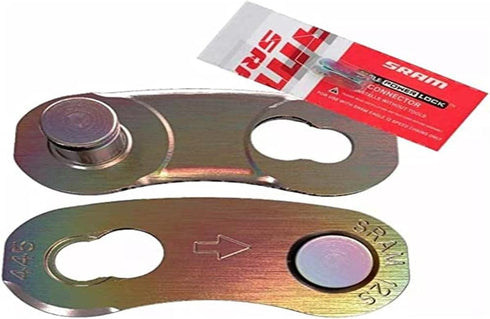 SRAM Eagle PowerLock Link for 12-Speed Chain, Rainbow Finish, Card of 4