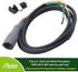Roykaw Club Car 48V Charger Plug Cord - 3 Pin Round Plug for 1995-2014 DS & Precedent Golf Cart Models