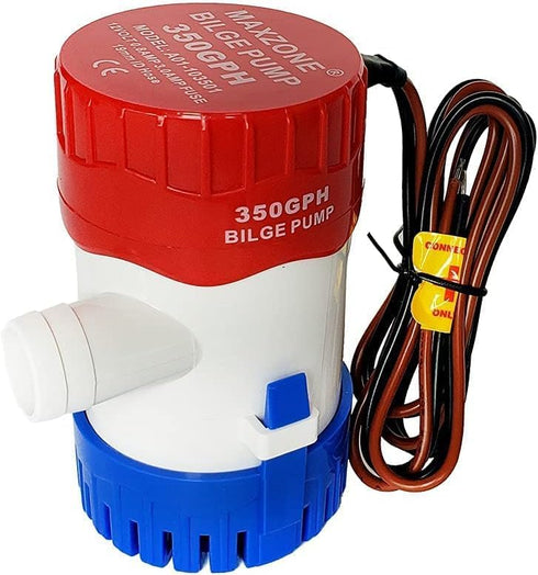 Submersible Boat Bilge Water Pump 12v Non-Automatic Marine Electric Bilge Pump for