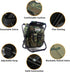 Folding Camping Chair Stool Backpack with Cooler Insulated Picnic Bag for Outdoor Fishing and Hunting