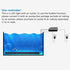 PULACO 2 Watt Aquarium Fish Tank Air Stone with Automatic Color Changing LED Light (10" for Small Water Tanks)
