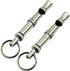 High Pitch Dog Whistle for Training, 2 Pcs Copper Core Dog Whistles to Stop Barking and Control Pet Behavior