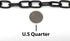 Herm Sprenger Black Stainless Steel Short Link Fur Saver Dog Training Collar for Easy Control