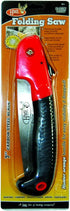 HME Folding Hand Saw, 7" Carbon Steel Blade, Pistol-Grip Handle for Camping