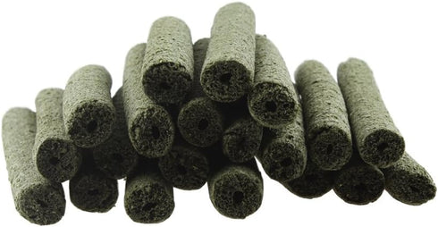 emours Natural Timothy Grass Chew Stick Pet Snack for Rabbits, Chinchillas, Guinea Pigs, 20 Sticks