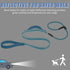 Slip Lead Dog Leash with Double Handle - Reflective Heavy Duty Nylon Slip Leash for Large Medium Small Dogs