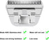 5FW Detachable Dog Grooming Wide Blades, Compatible with Andis, Oster A5, Wahl KM10 Series Clippers, Cut Length 1/4"
