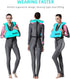 Inflatable Snorkel Vest for Adults, Snorkeling Jackets for Free Diving, Safety Load Up to 220 lbs