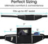 Vive Running Belt Fanny Pack, Waterproof Runners Reflective Waist Pack Bag for Fitness and Travel