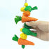 Genrico Accessories(1PC Small Pet Chewing Toy Hamster Rabbit Hand Woven Carrot Corn Vine Ball Birdcage Hanging Random