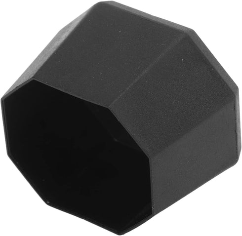 Tennis Racket Silicone End Cover, Light Weight Polygon Butt End Cover for Gymnasium Racket Accessories