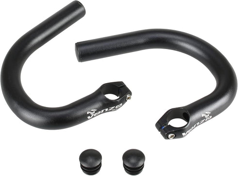 Venzo Road Bicycle Adapter - Handlebar Flat Bar to Drop Bar Ends for Mountain Bike to Road Bike Type