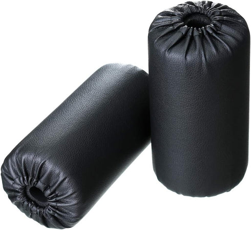 Foam Foot Pads Rollers Set of a Pair for Home Gym Exercise Machines, 1 Inch Rod