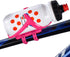 ZONKIE Bicycle Bottle Cages, Plastic Bike Bottle Holder with Mounting Base, Pink