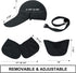 Foldable Sun Cap with Face Mask Neck Flap, Fishing Hats, UPF 50+ Protection Caps