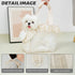 Puppy Carrier Dog Walking Bags, Mini for Dog, Cat, Rabbit, Small up to 5.5 lbs, Beige