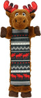 Lazy One Moose Squeaky Dog Toy, Soft Crinkle Toy for Heavy Chewers