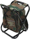 Fishing Chair Portable Camping Chair, Collapsible Insulated Cooler Bag for Hunting and Fishing Gear