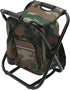 Fishing Chair Portable Camping Chair, Collapsible Insulated Cooler Bag for Hunting and Fishing Gear