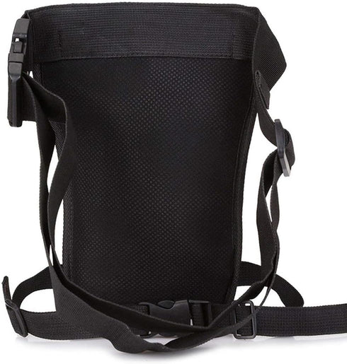 Hebetag Nylon Drop Leg Bag, Hiking Waist Pack for Men and Women, Tactical Fanny Pouch