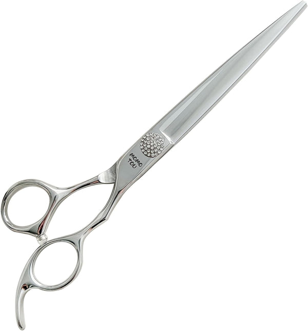 Professional Straight Dog Grooming Scissors, 440C Stainless Steel Polished Pet Hair Cutting Shears, 8''