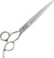 Professional Straight Dog Grooming Scissors, 440C Stainless Steel Polished Pet Hair Cutting Shears, 8''