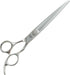Professional Straight Dog Grooming Scissors, 440C Stainless Steel Polished Pet Hair Cutting Shears, 8''