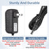 DaToo LED Aquarium Light Power Adapter AC 100-240V DC 24V 1A Replacement with Indicator Light for Fish Tank