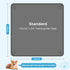 Wuquperf 24" 24" 4 x Dog Pee Pad Holder, Silicone Puppy Potty Pad Tray with Built-in Magnetic Clamps Non-Slip Dog