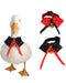 2-Pack Call Duck Collar Set with Bell, Adjustable Bowtie for Small Pets Chicken Hen Roster Goose, Perfect Poultry
