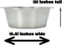 Bonka Bird Toys Stainless Steel Standard 1 Pint Bowl, Cage Cup Dish for Birds, Dogs, Cats, Large Pet Dishes