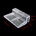 8pcs Clear Acrylic Aquarium Glass Cover Clip Support Holder for Fish Tank (5mm)