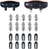 20 PCS Extra Contact Points for Dog Training Collars, Replacement Prongs with Rubber Tips for Pet Training