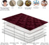 1 Piece68"x82",Burgundy+Pink SPXTEX Dog Bed Cover Washable Pee Pads Dog Blankets for Puppy Large Dog Cat,Sofa