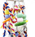 8 8 New Upgraded Metallic Pots and Multicolored Ring Toys, Pullable Stainless Steel Cups and Wooden Ring Toys for Large