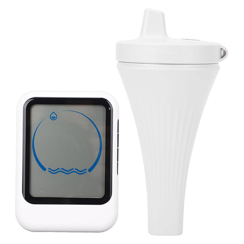Mumusuki Swimming Pool Temperature Meter, Wireless Floating Thermometer with LCD Display for
