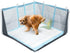 Dog Pee Pad Holder with High Walls, Portable Dog Litter Box for