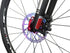 Mountain Bike Disc Brake Kit, MTB Mechanical Line Pulling Disc Brakes Caliper with Aluminum Alloy Levers - BUCKLOS