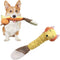 Dog Toy Plush Durable Small Dog Toys - Interactive Plush Toys with Squeaker to Reduce Boredom (Medium, Fox)